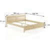 Obrazek Łóżko Sosna LK104–180x200 surowy