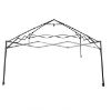 Obrazek Pawilon ogrodowy 2.4x2.4x2.5 m niebieski