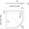 Obrazek Brodzik Corrina 90 3.064/O R55