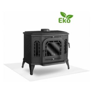 Piec kominkowy P7 EKO 10,5 kW boczne prawe drzwi