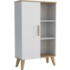 Obrazek Witryna P Dita white/oak sonoma