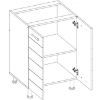 Obrazek Szafka kuchenna Daria D60 2D
