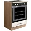 Obrazek Szafka Kuchenna Smart 17D Sonoma/Biały Mat