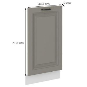 Obrazek Front kuchenny Stilo claygrey/biały 713x446
