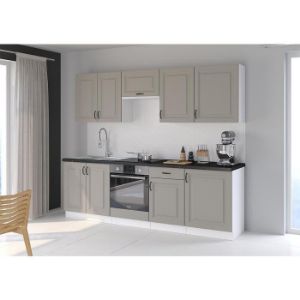 Obrazek Front kuchenny Stilo claygrey/biały 713x446