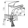 Obrazek Bateria umywalkowa Ferro One