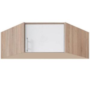 Nadstawka szafy Smart SRN4 95 cm dąb sonoma/biały