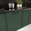 Obrazek Szafka Kuchenna Emily D60PC S/2 ZASL zielona mat