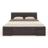 Obrazek Łóżko sosnowe Skandica Sparta maxi+sz 120X200 palisander 