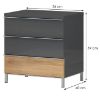 Obrazek Szafka nocna Onyx ns3/on pacific walnut/anthracit