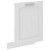 Obrazek Front kuchenny LUNA biały mat/biały front zm 713x596