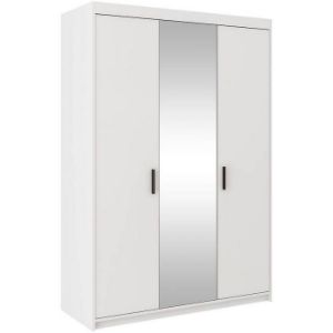 Szafa Elena 3D biały/lustro