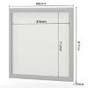 Obrazek Lustro Evergreen og/eg ivory mat