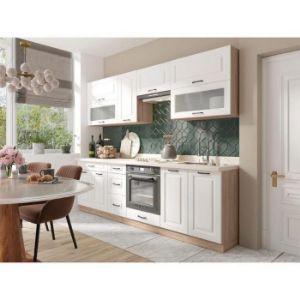 Obrazek Szafka Kuchenna Smart 8D Sonoma/Biały Mat