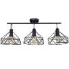 Obrazek Lampa Szach 2712/Z-B-3 Czarna LW3