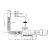 Obrazek Syfon wannowy HC30-EX