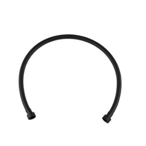 Obrazek Wąż natryskowy 80 cm AW-44-080 czarny PVC