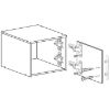 Obrazek Nadstawka szafy Smart SRN5 50 cm dąb sonoma/biały