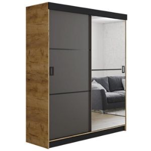 Szafa Retro 138 2L craft / front grafit