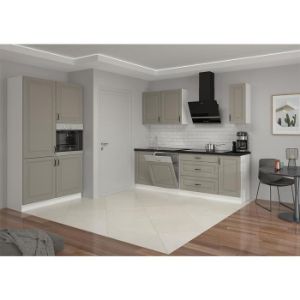 Obrazek Kuchnia Stilo claygrey/biały 260 bez blatu