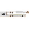 Obrazek Front kuchenny Stilo biały mat/artisan 713X596 