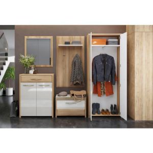 Obrazek Szafa 4d2s Gala V42 Pacific Walnut/Beige