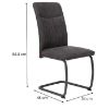 Obrazek Krzesło Rubina 2 – Ka 14 Grey