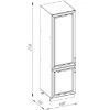 Obrazek Szafka kuchenna Patricia 2D 60cm