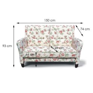 Obrazek Sofa Forest 2 Rose 16