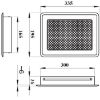 Obrazek Kratka Kz4-Ml-B Ramka Biała 195x335
