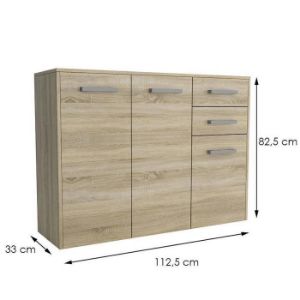 Obrazek  Komoda Scala 3D2S Sonoma 