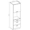 Obrazek Szafka kuchenna Bianka 60 DPS-210 3S1F