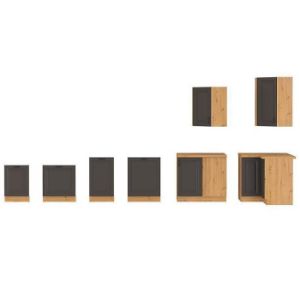 Obrazek Szafka kuchenna STILO grafit mat/artisan 60d 3s bb