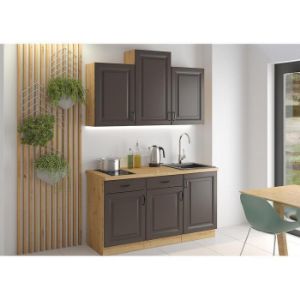 Obrazek Szafka kuchenna STILO grafit mat/artisan 60d 3s bb
