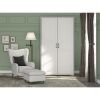 Obrazek Szafa 2d Evergreen p2/eg ivory mat