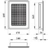 Obrazek Kratka Kz2-Ml-B Ramka Biała 175x195