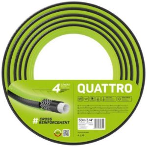 Obrazek Wąż ogrodowy 4 warstwowy QUATTRO 3/4" 50 mb 10-073
