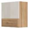Obrazek Szafka wisząca Gala VK55-1K/GL pacific walnut/beige