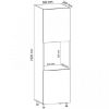Obrazek Szafka kuchenna Gardena D60P grey