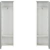 Obrazek Szafa 198X54 (drążek, 2 półki) HYGA06 sosna śnieżna