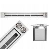 Obrazek Biokominek 900x400 inox srebrny