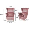 Obrazek Fotel Royal Bluvel 52/naturalne