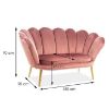 Obrazek Sofa Tristan Bluvel 52/złote