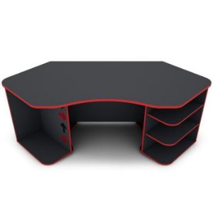 Obrazek Biurko Matrix 1 grafit/czerwony 