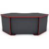 Obrazek Biurko Matrix 1 grafit/czerwony 