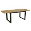Obrazek Stół Iris St-29 140x80+2x40 Dąb Wotan