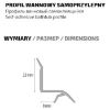 Obrazek Profil wannowy samoprzylepny 250 cm