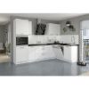 Obrazek Front kuchenny LUNA biały mat/biały front zm 570x596