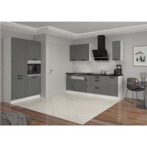 Obrazek Kuchnia Luna dustgrey/biały 260 bez blatu