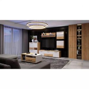 Obrazek Komoda Gala K172-3KS2F/GL pacific walnut/beige